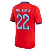England Jude Bellingham #22 Replica Away Shirt World Cup 2022 Short Sleeve